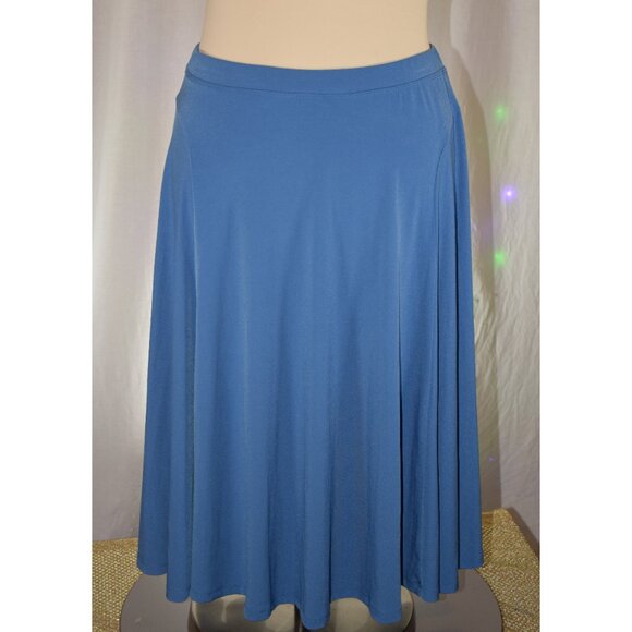 Michael Kors Blue Circle Skirt size M - Picture 3 of 8